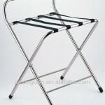 Chrome Hotel Room Foldable Metal Luggage Rack (J-137) J-137