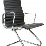 chromed metal frame chair EOC-LHE(no wheels)