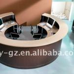 Circular front desk/Elegant receiption desk/Circular receiption table OD-20DM