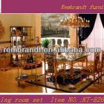 classic 24k gold plated dining room set KT-826