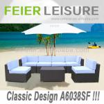 Classic Design A6038SF Modern Sofa Rattan Europe Style Rattan Furniture A6038SF