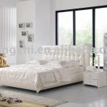 classic design furniture bed 1031 with button 1031