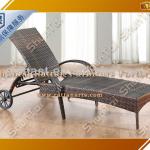 Classic Outdoor Furniture Black Rattan Lounge 525