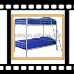 classic romantic design and factory price metal bunk bed for modern bedroom BED-M-64