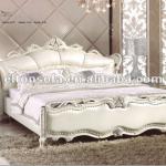 Classic Style White Leather Bedroom Furniture E671