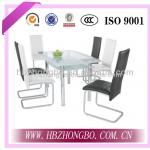 classical glass dining room set ZB122059