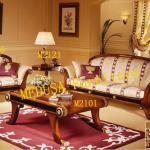 classical sofa and coffee table M2