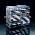 clear acrylic CD holder for 30 CDs TM-5220