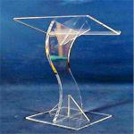 Clear Acrylic Desjtop Lectern In Cheap Clear Acrylic Lectern