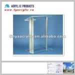 Clear Acrylic Lectern,Perspex Podium,Pmma Pulpit/Speaker Stand JT-031