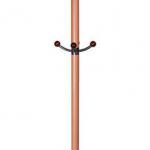 Coat hanger with metal body and marble base Carmen 119 - Light brown color 119