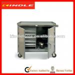 cold rolled steel hospital furniture with casters K-C-099