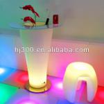 colored bar table/illuminated ice table /led furniture HJ3025