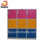 Colorful 9 Door Student Metal Shool Locker for sale JSJ-SN116-2