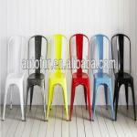 Colorful Antique Metal Coffee Shop Chairs AT3534