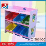 Colorful children toy storage cabinet,Kindergarten Furniture kids storage unit HC196400 HC196400