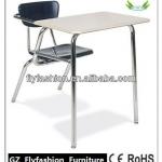 Combo Chair Desks/writing tablet chairs/student chairs with tablet OC-140A Combo Chair Desks