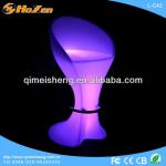 Comfortable RGB color changing lighting led bar chair led plastic chair L-C42