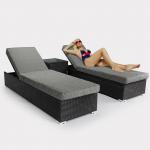 comfortable sun lounge(AN-834BR)outdoor furniture AN-834BR