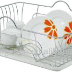 Commcial kitchen sink dish rack with tray,dish rack MZ-DR009