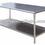 commercial stainless steel kitchen table JDXATS186