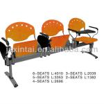 Conference plastic chairs with metal legs PE020-3+04E+05B