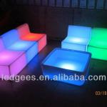 Cool bar/club/party/wedding illuminated furniture modern sofa CQP-656