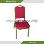 Crown Back Stackable Metal Banquet Chair XC-6-017 XC-6-017