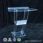 custom clear acrylic reception desk restaurant and hotel custom