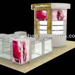 customizable 5*3m cosmetic store furniture cosmetic display kiosk cosmetic mall C10004