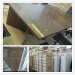 Customize artificial marble table/man made tone material