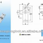 customize design zinc alloy lock cylinder MS735-1