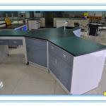 Customized hexagonal steel lab bench hl-c1