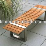 Customized stainless steel modern city bench LZB-229