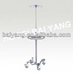 D-20 stainless steel IV stand for hospital bed D-20