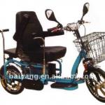 D-63 Foldable double Electric trike with double driving D-63