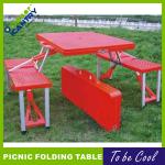 DA1502 plastic folding table outdoor plastic table with seat DA1502