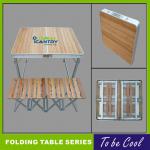 DA1520 Bamboo folding table bamboo picnic table outdoor folding table DA1520