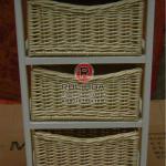 Delicate three rows of single row basket drawer storage cabinet RWCC---004