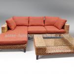 Deluxe hotel rattan indoor sectional sofa HC510