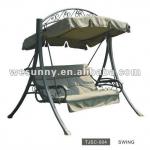 Deluxe outdoor metal swing chair WG-S004