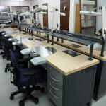 dental lab work bench Single Style