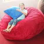 Diameter 210cm Foam bean bag ,Best-selling Soft Huge Love Sac Foam Filled Bean Bag BB0046