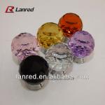 Diamond Crystal Glass Pull Handle Cabinet Furniture Door Knob CR131130-13