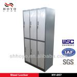 Different color iron six doors locker HY-057