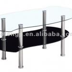 different shape glass coffee table tea table CT084