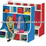 different style of children cabinet, wooden toy cabinet with competitive price SR-KF0004