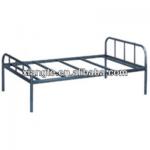 direct factory sale! metal dormitory bed for students/steel single bed for school dorm XTGH261