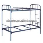 direct factory sale! metal dormitory bed for two people/steel bunk bed for school dorm XTGH090