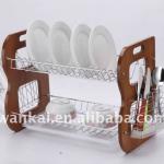 dish rack/drainer,plate rack/holder,kitchen rack,red colored WK-B512